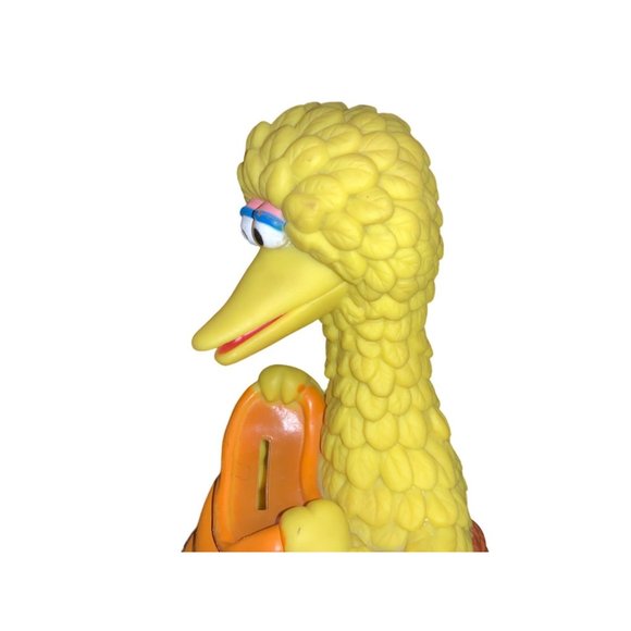 Illco Toy Sesame Street Big Bird Bird Seed Money Coin Piggy Bank  10 Inch - Picture 11 of 12